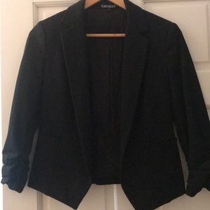 Crop blazer